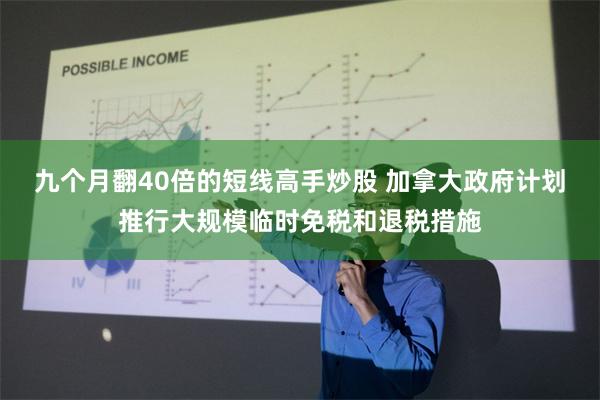 九个月翻40倍的短线高手炒股 加拿大政府计划推行大规模临