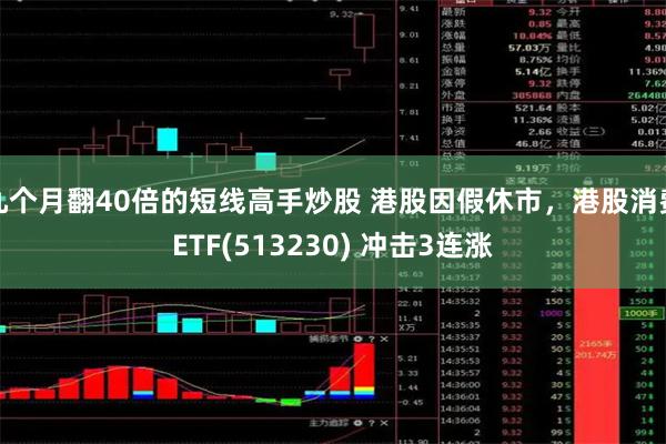 九个月翻40倍的短线高手炒股 港股因假休市，港股消费ETF(